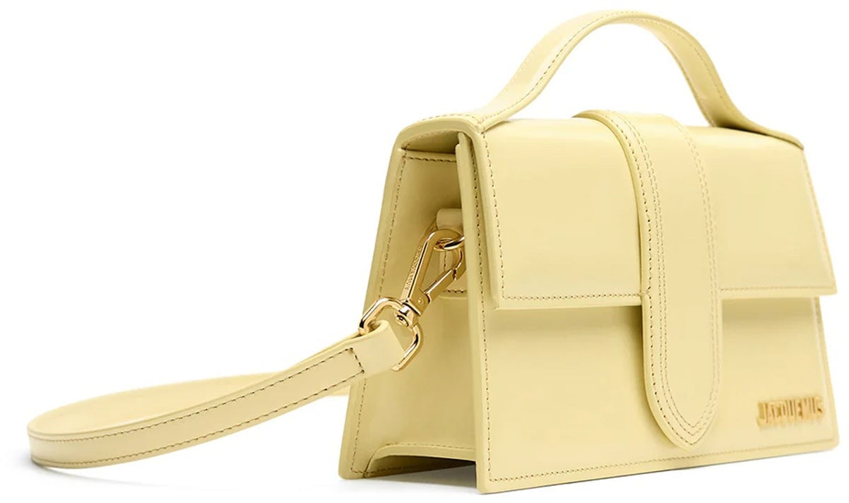 Jacquemus Le Grand Bambino Shoulder Bag Geel