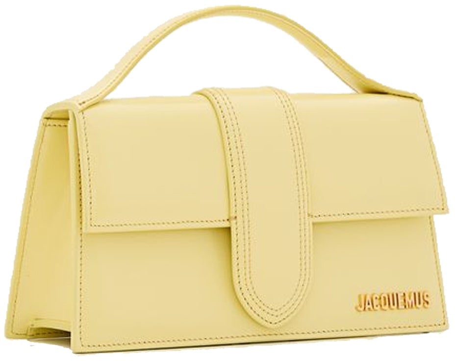 Jacquemus Jacquemus Le Grand Bambino Shoulder Bag Geel