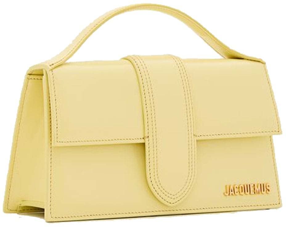 Jacquemus Jacquemus Le Grand Bambino Shoulder Bag Geel