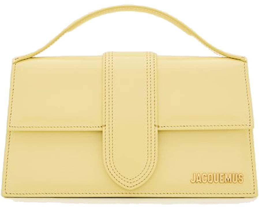 Jacquemus Jacquemus Le Grand Bambino Shoulder Bag Geel