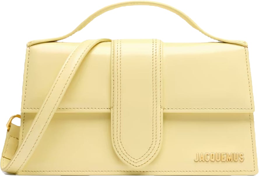 Jacquemus Le Grand Bambino Shoulder Bag Geel