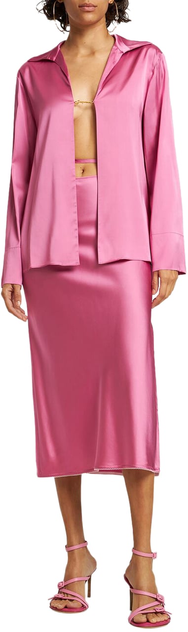 Jacquemus Elegant pink shirt Roze