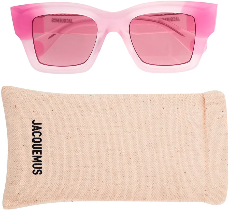 Jacquemus Les Lunettes Baci Sunglasses Roze
