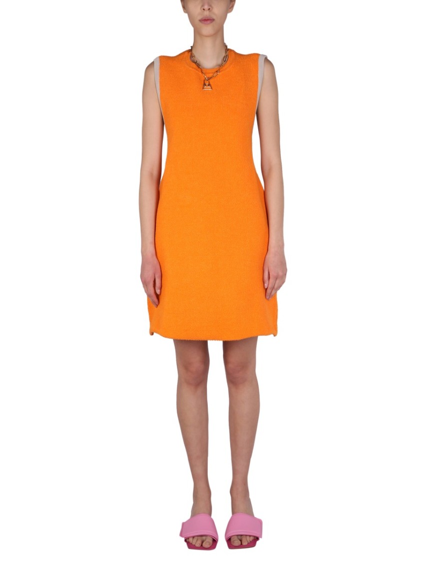 Jacquemus La Robe Sorbetto Dress Oranje