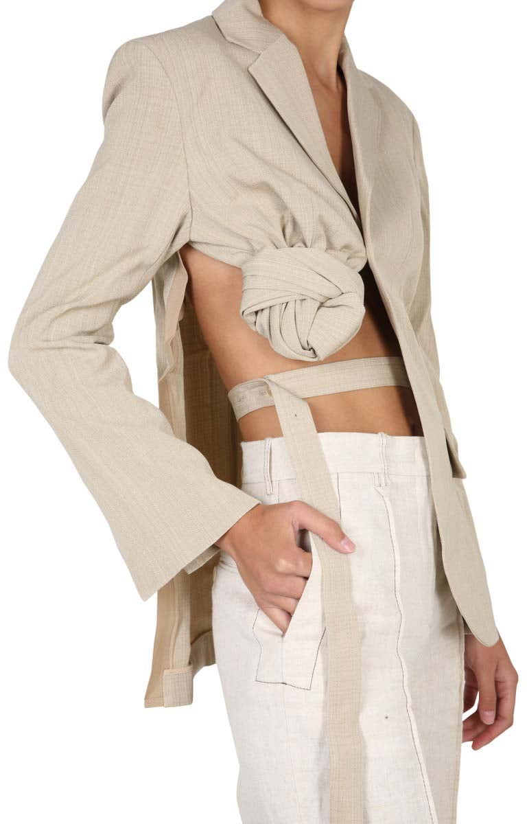 Jacquemus Baccala Jacket Neutraal