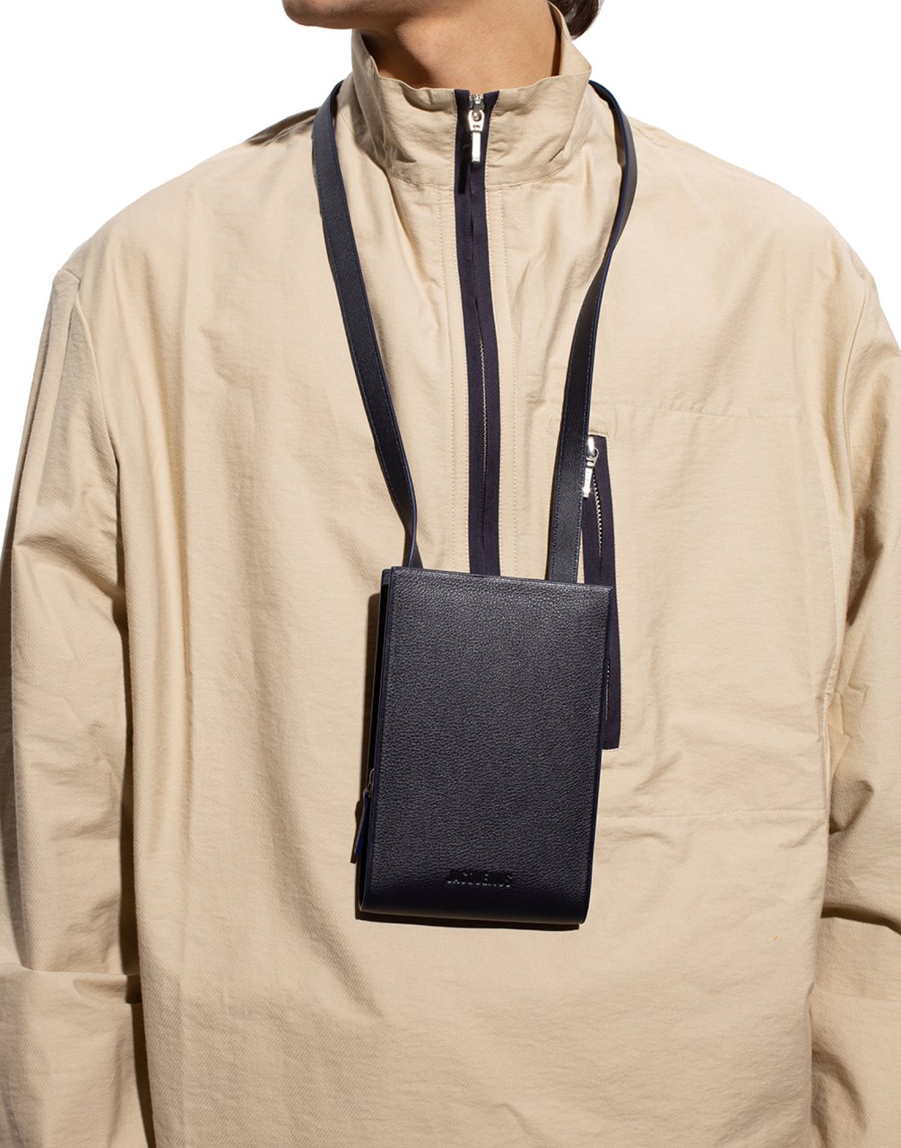 Jacquemus Le Gadju Neck Wallet Blauw