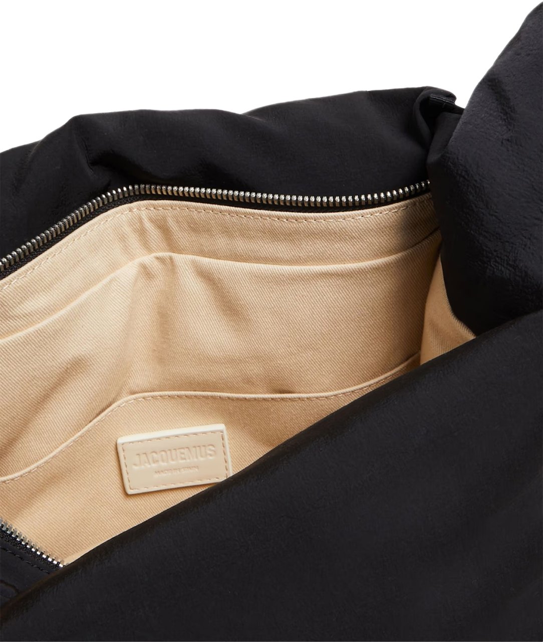 Jacquemus Le Cuscinu Messenger Shoulder Bag Zwart