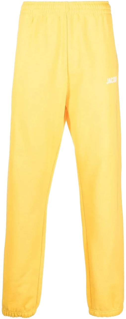 Jacquemus Le Jogging Logo Sweatpants Geel