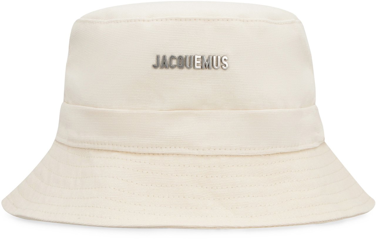 Jacquemus Gadjo bucket hat Wit