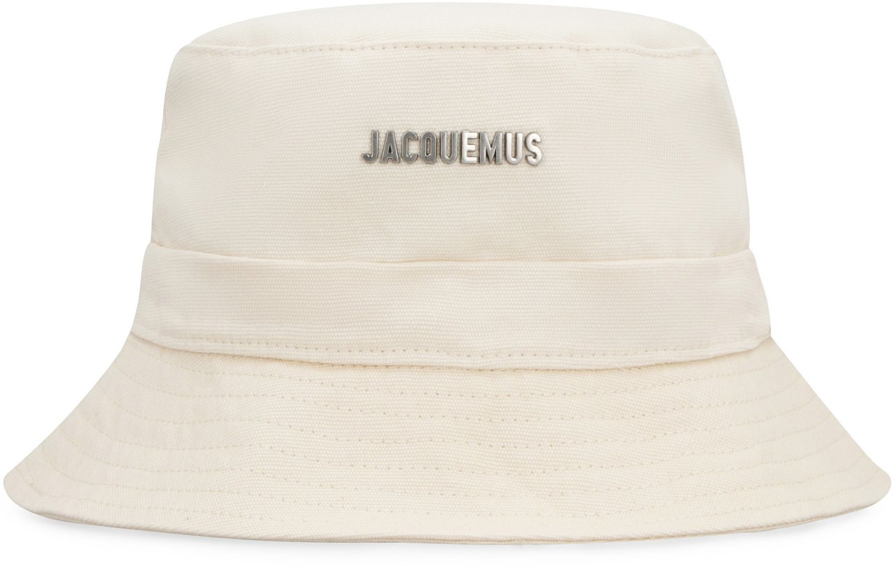Jacquemus Gadjo bucket hat Wit