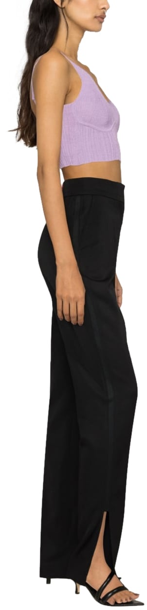 Jacquemus Trousers Black Zwart