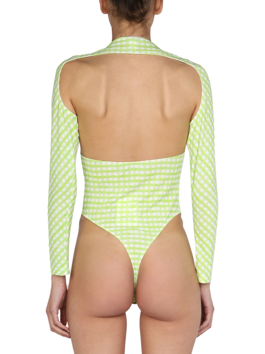 Jacquemus "KNOTS BODYSUIT Groen