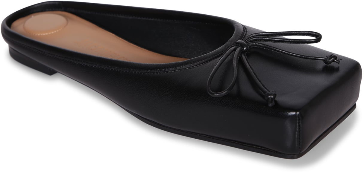 Jacquemus JACQUEMUS Black Flats Zwart