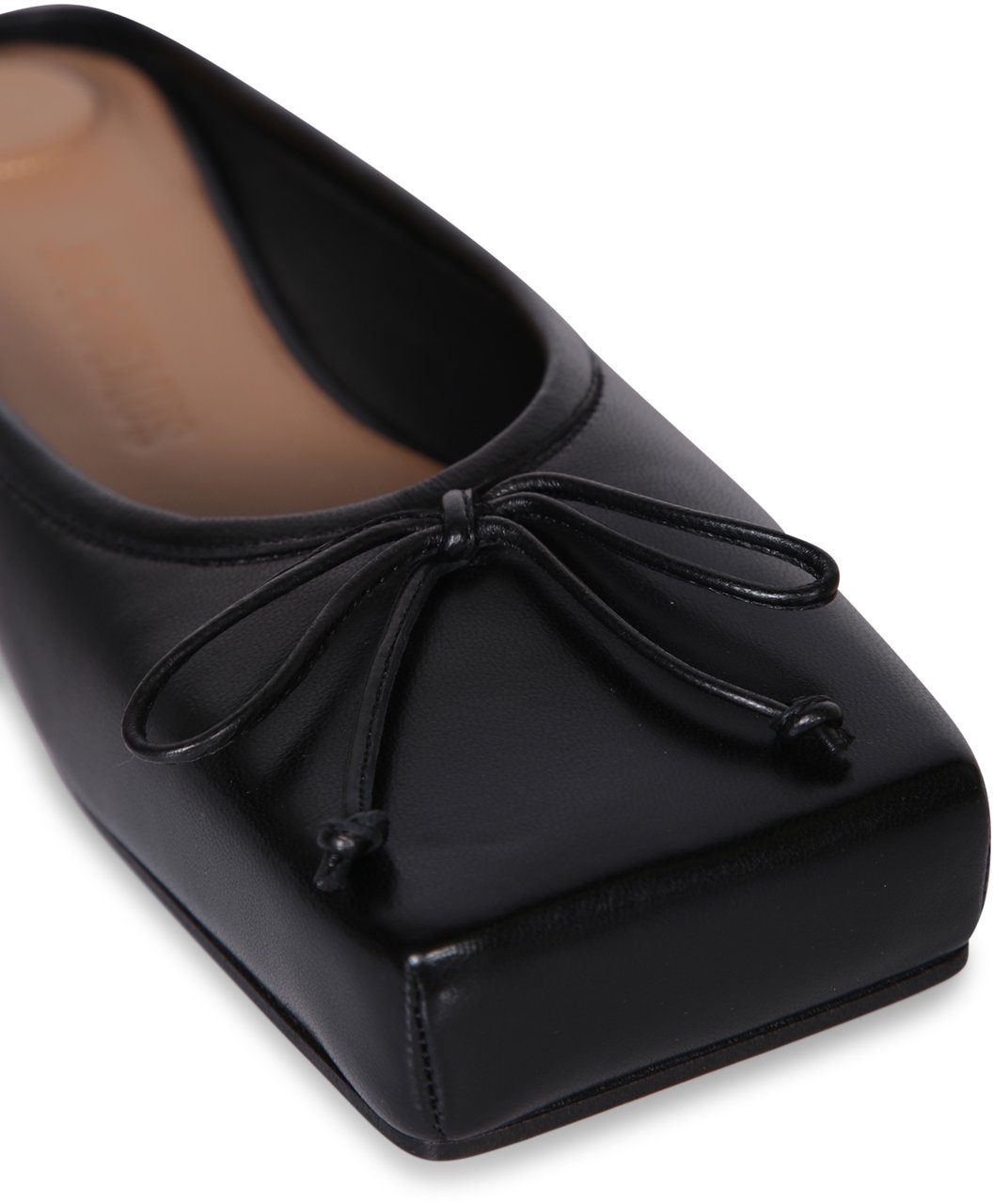 Jacquemus JACQUEMUS Black Flats Zwart