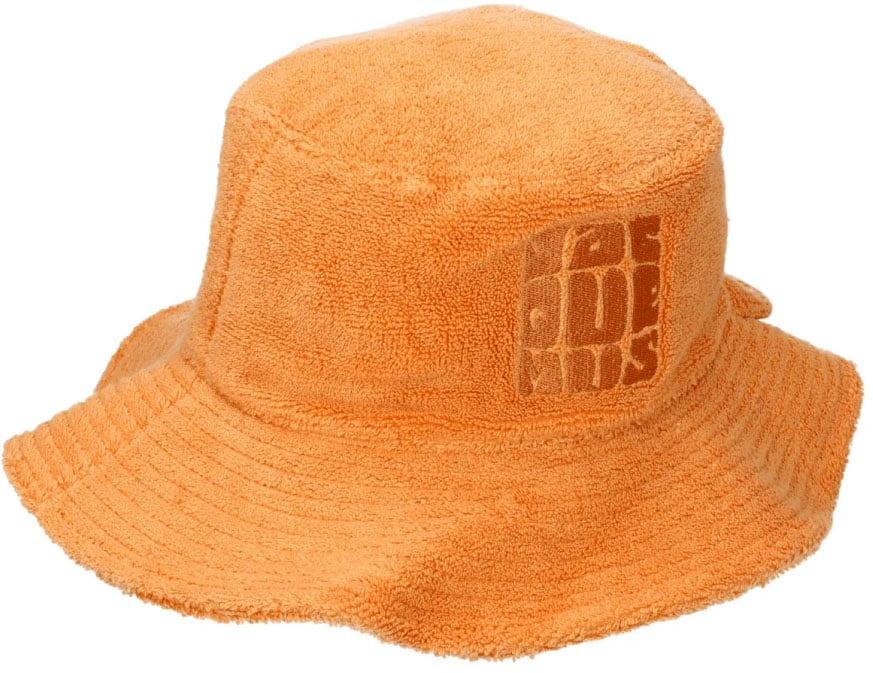 Jacquemus Le Bob Banho Logo Bucket Hat Oranje