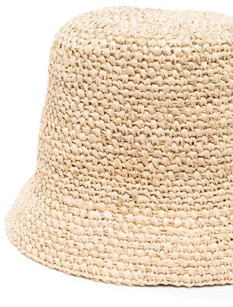 Jacquemus Jacquemus Le Bob Ficiu Bucket Cap Beige