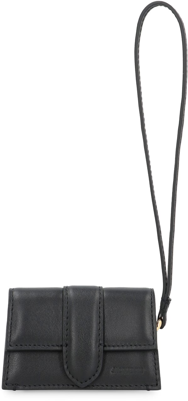 Jacquemus Le Porte Bambino AirPods case Zwart