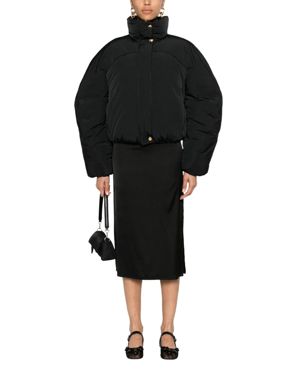 Jacquemus Coats Black Zwart
