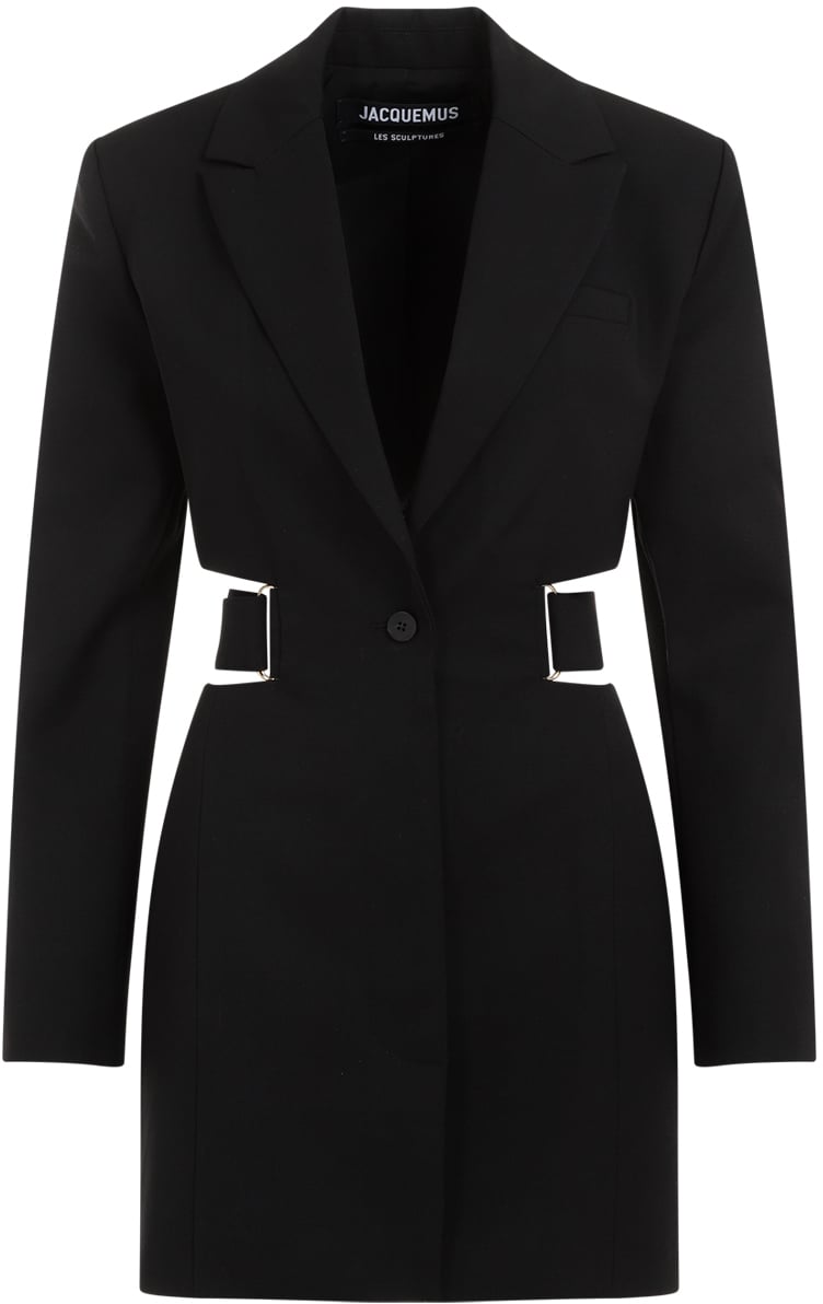 Jacquemus JACQUEMUS 241DR016.1333 Zwart