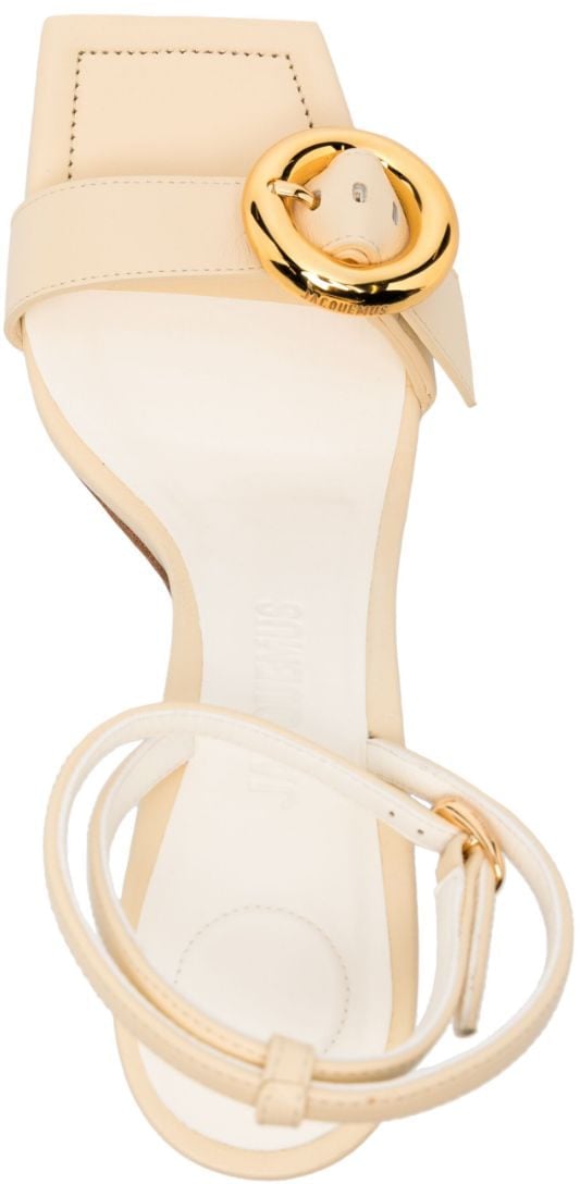 Jacquemus Sandals Ivory Wit