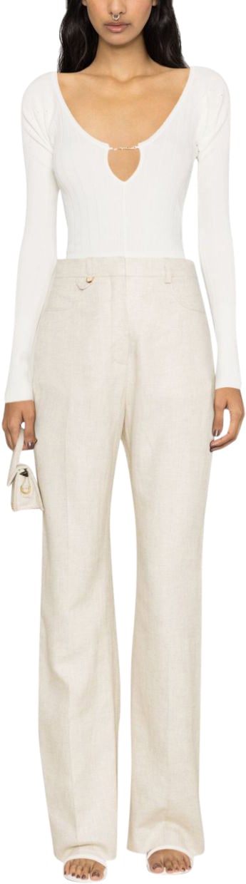Jacquemus Top White Wit