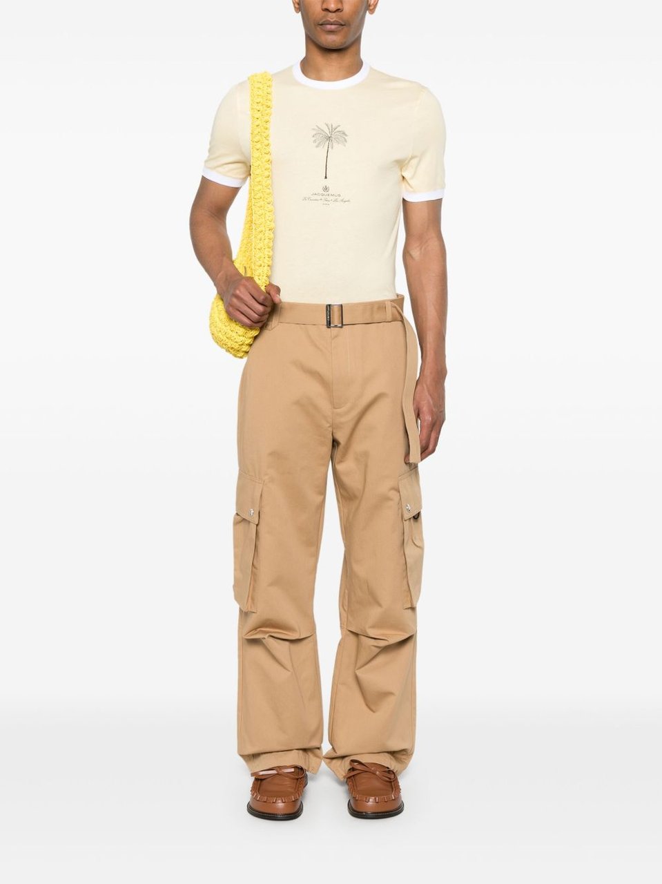 Jacquemus Shorts Camel Beige