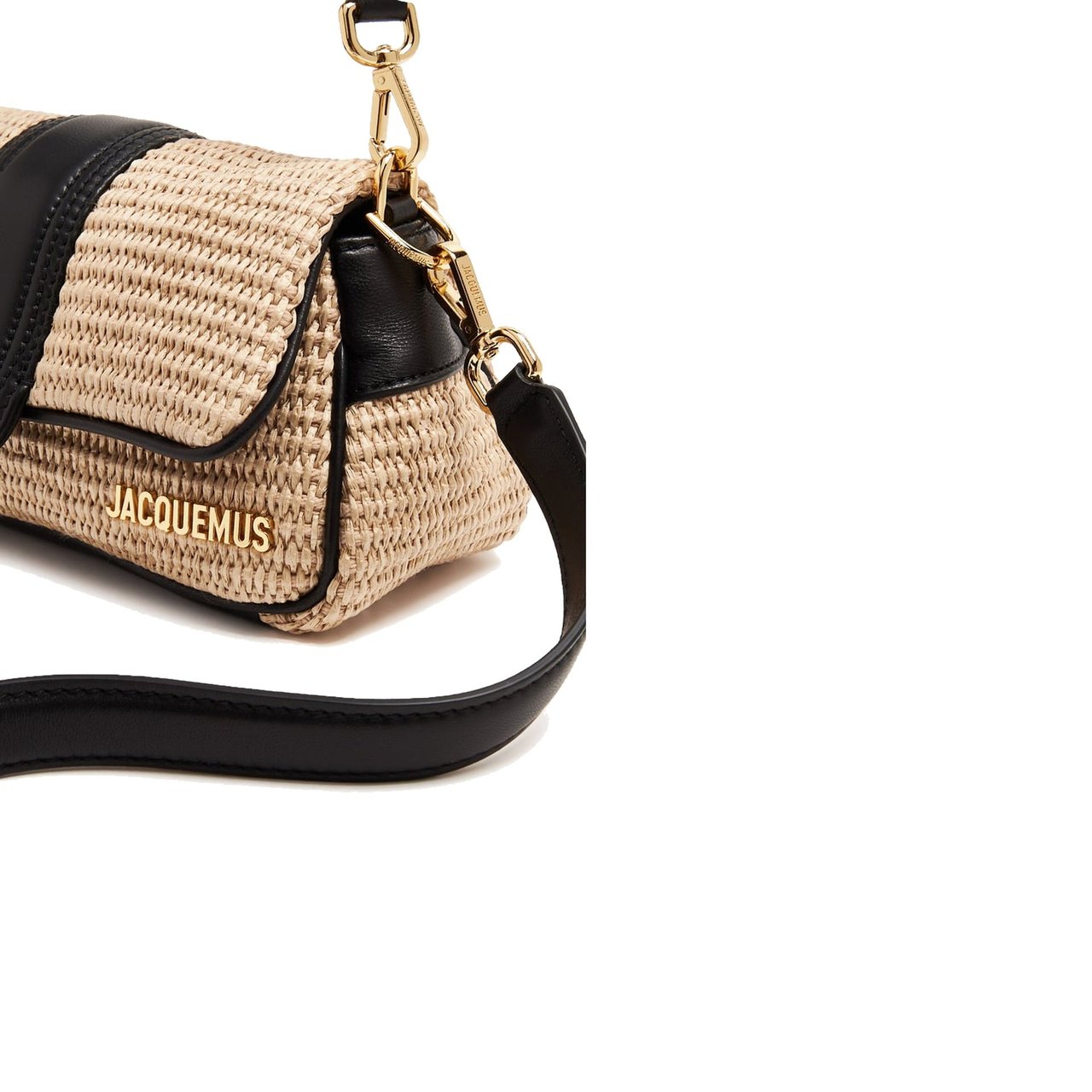 Jacquemus Jacquemus Le Petit Bambimou Raffia Bag Beige