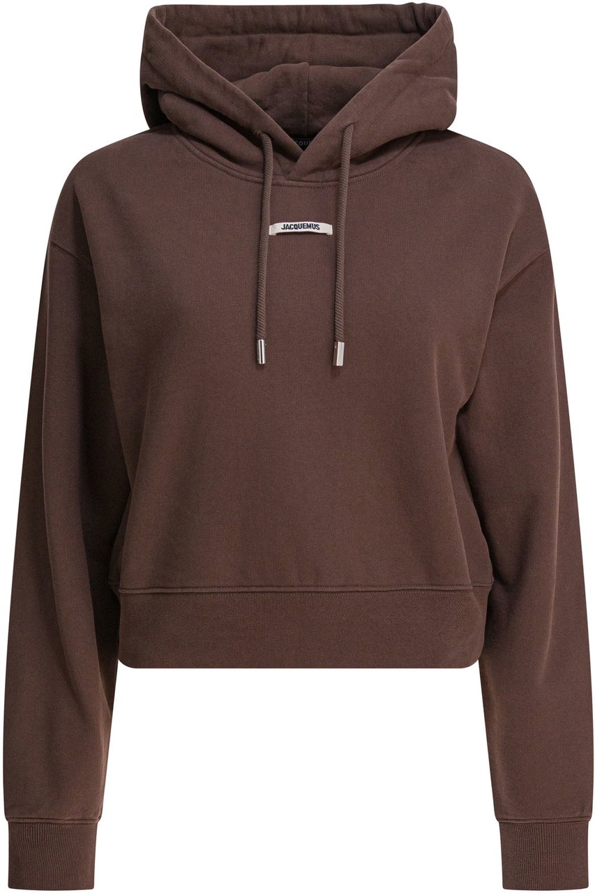 Jacquemus "Gros Grain" Hoodie Bruin