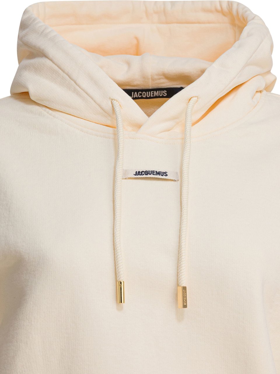 Jacquemus "Gros Grain" Hoodie Beige