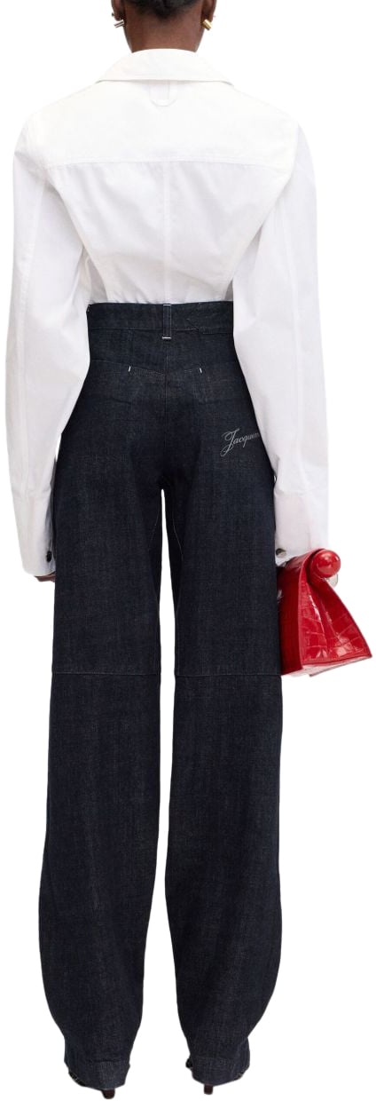 Jacquemus Jacquemus Jeans Blu Blauw