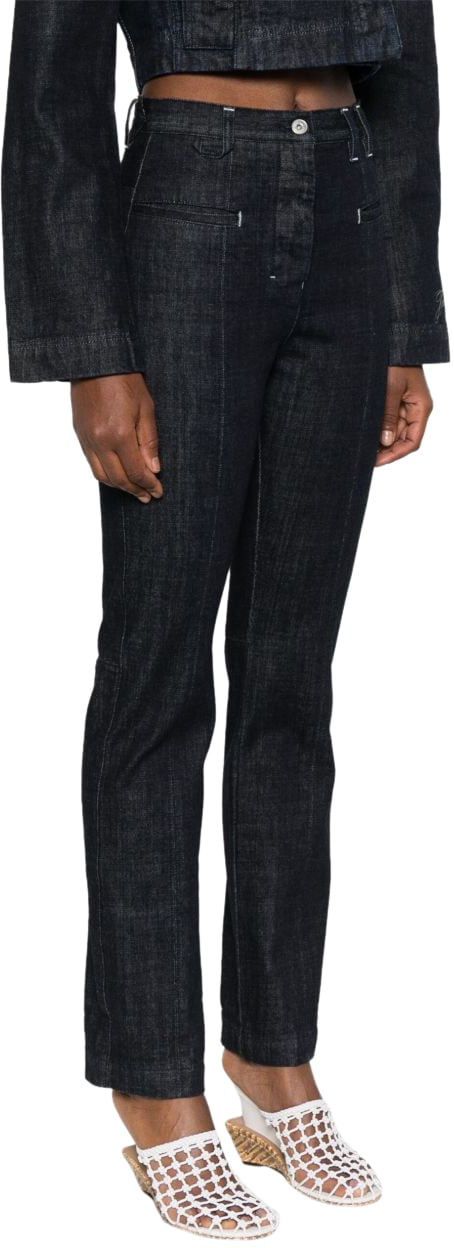 Jacquemus Jacquemus Jeans Blu Blauw