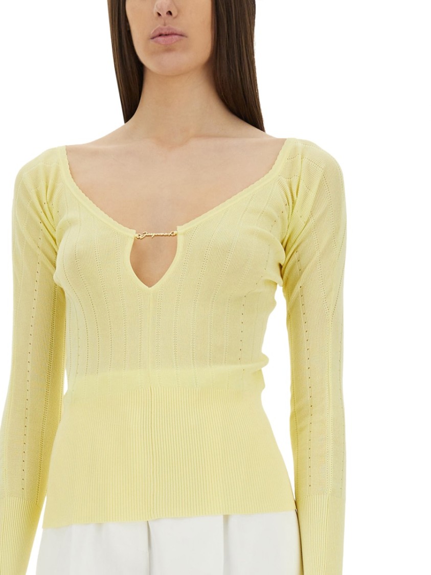 Jacquemus The Top Praluce Geel