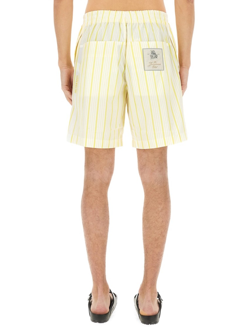 Jacquemus "Aloe" Shorts Neutraal