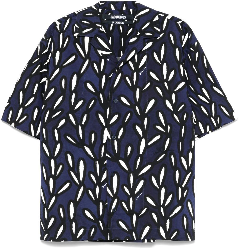 Jacquemus Shirts Navyblack Divers