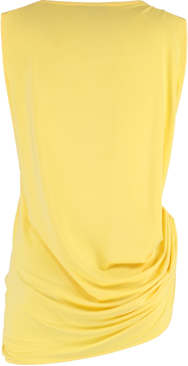 Jacquemus Square neck top Geel
