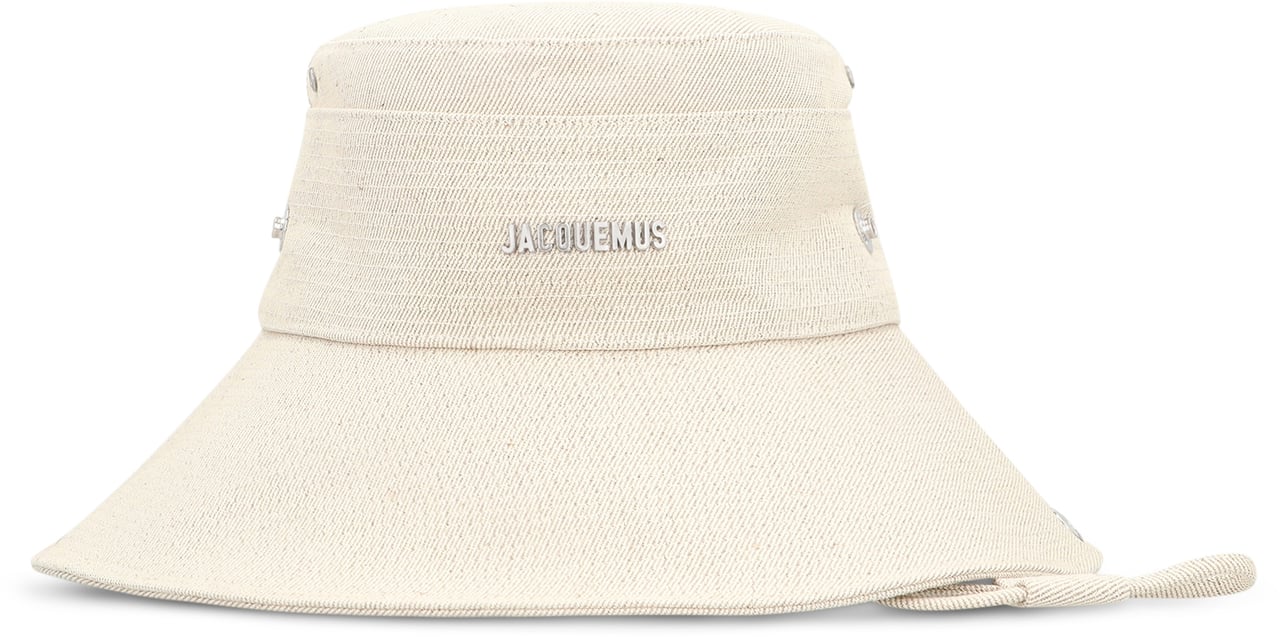 Jacquemus Fisherman hat from Nîmes Neutraal