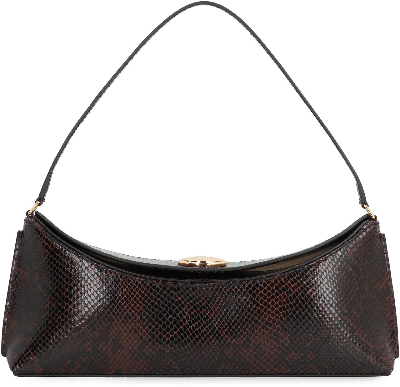 Jacquemus Ovalo Clutch Bruin