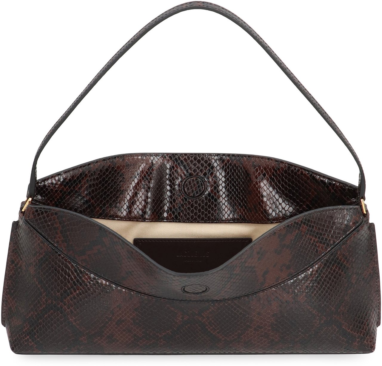Jacquemus Ovalo Clutch Bruin