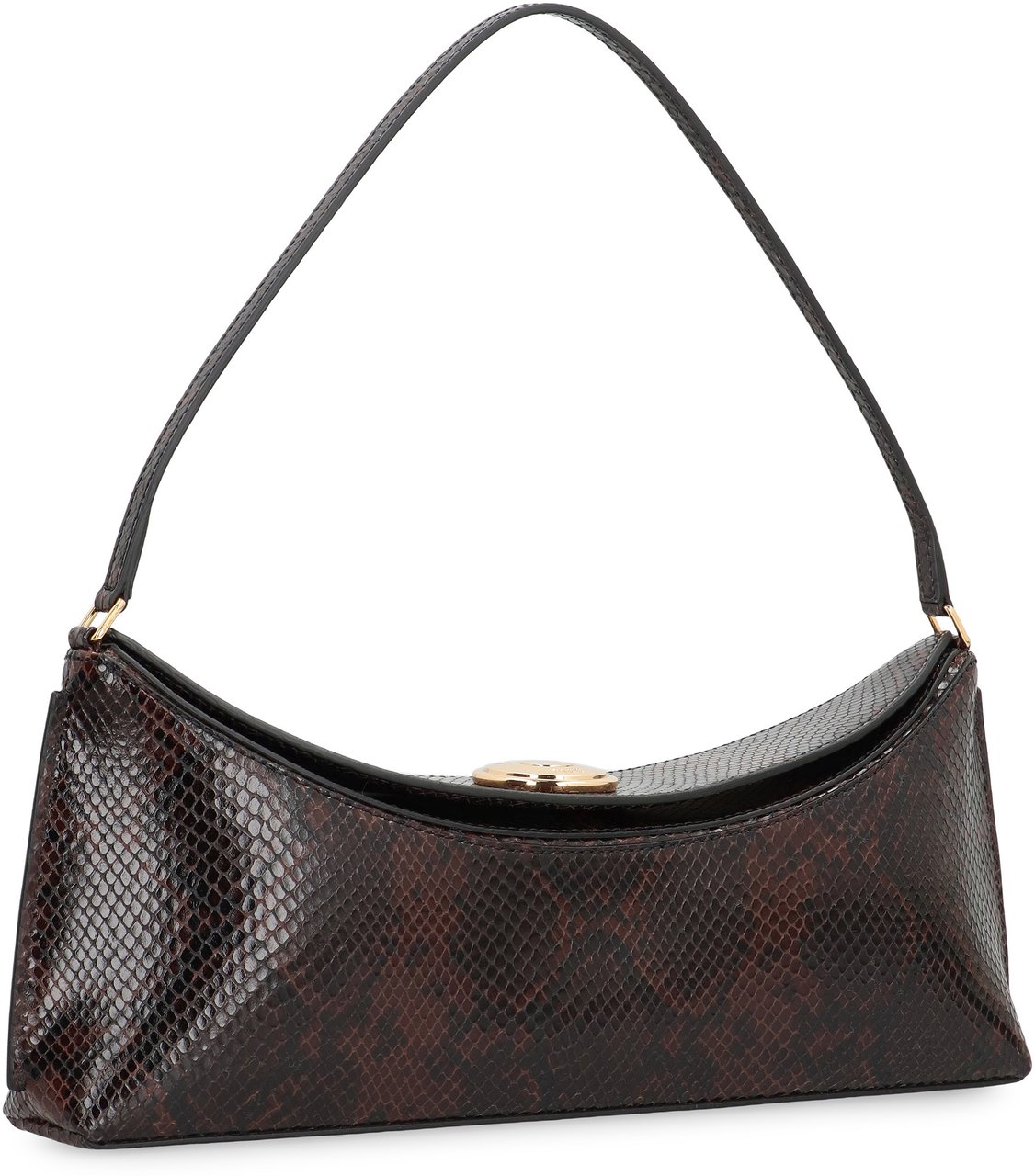 Jacquemus Ovalo Clutch Bruin