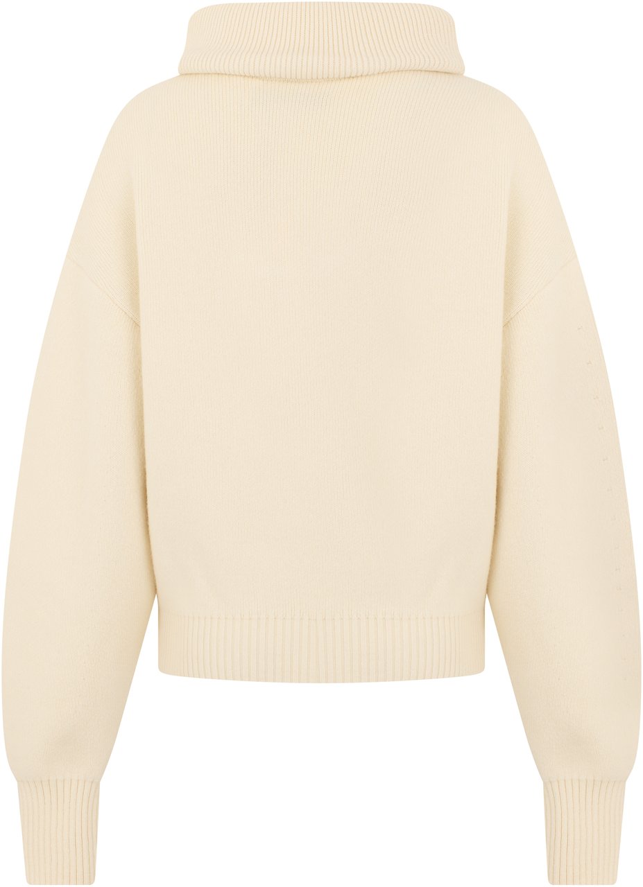 Jacquemus Wool and cashmere sweater Neutraal