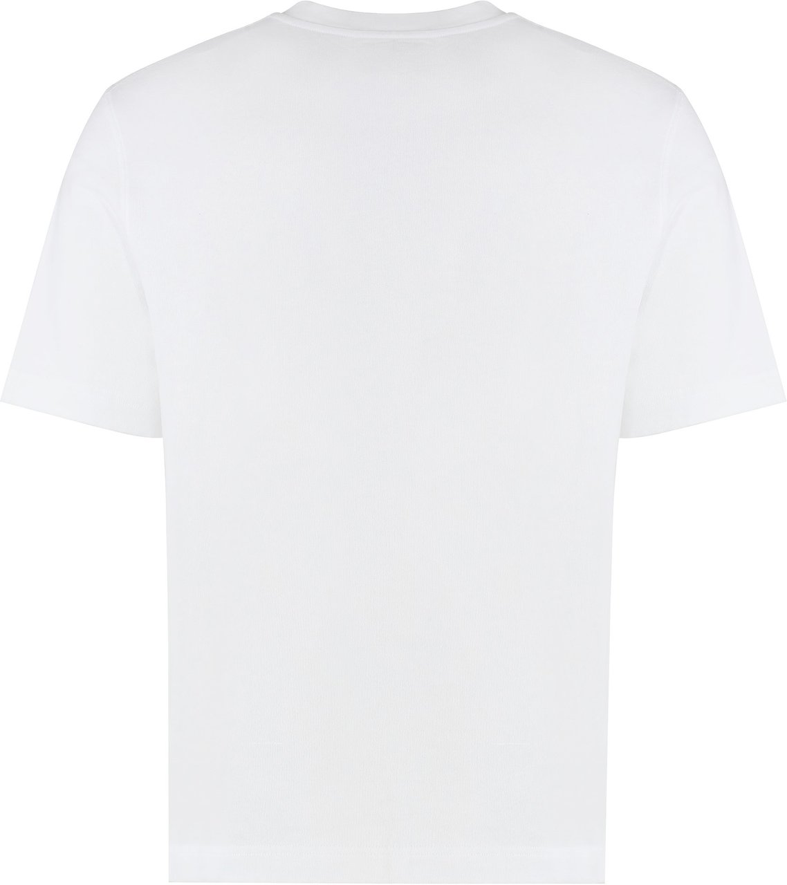 Jacquemus Gros Grain Cotton crew-neck T-shirt Wit