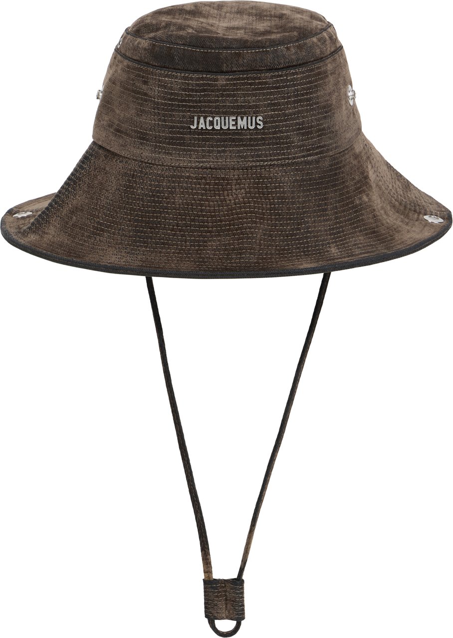 Jacquemus Fisherman's hat in denim de-Nîmes Bruin