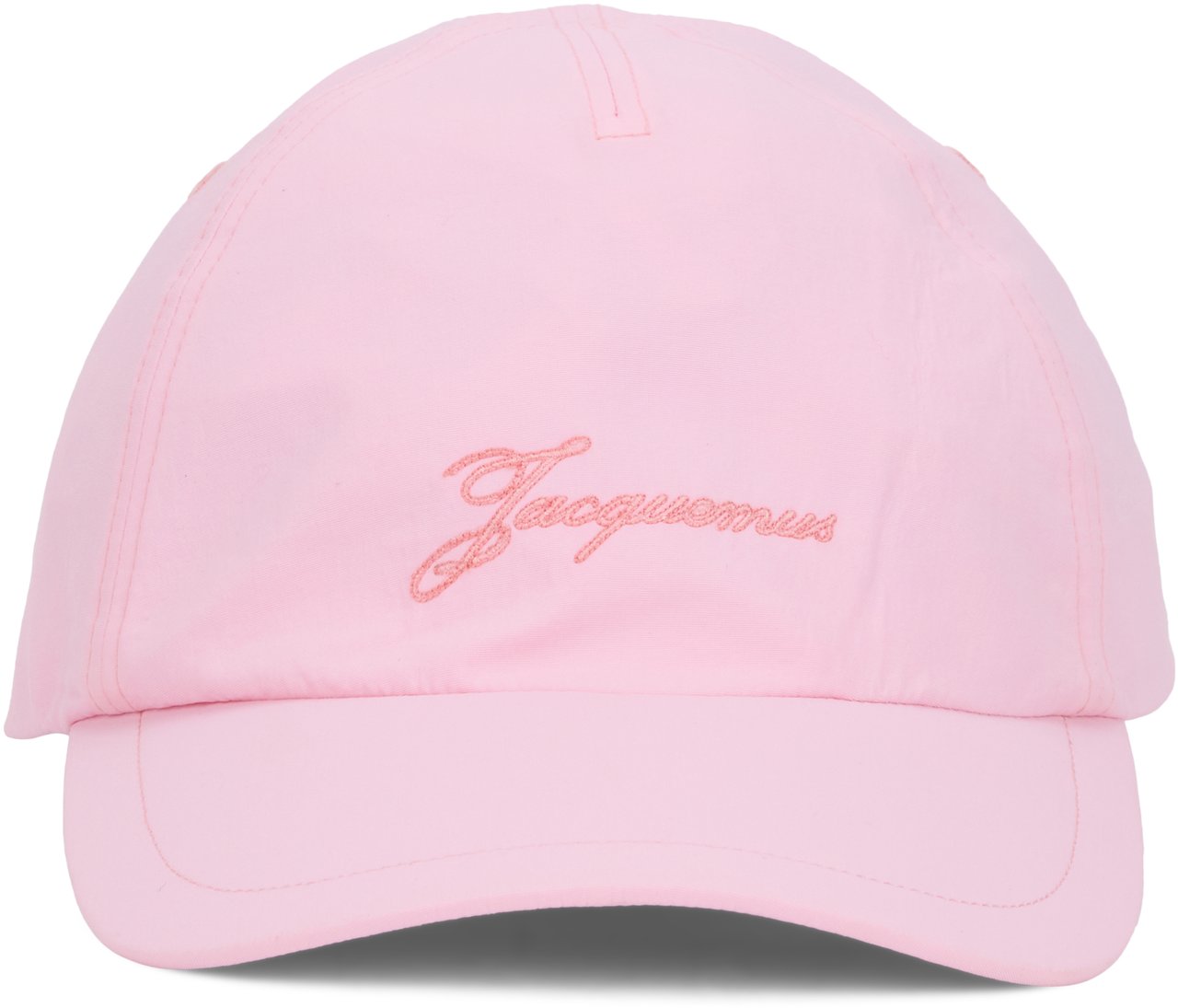 Jacquemus Cap with embroidered logo Roze