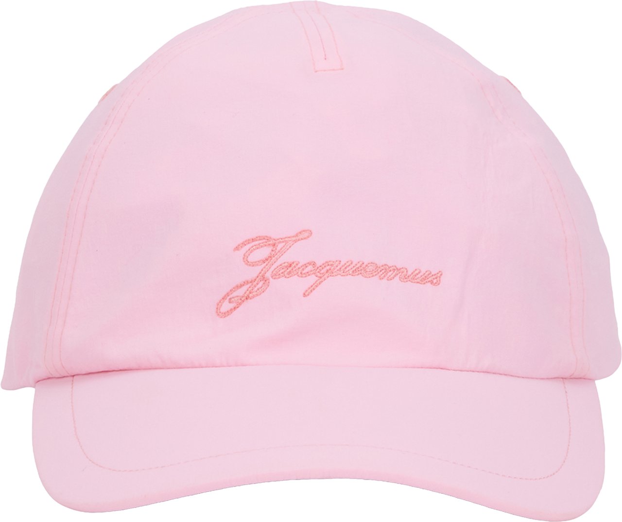 Jacquemus Cap with embroidered logo Roze