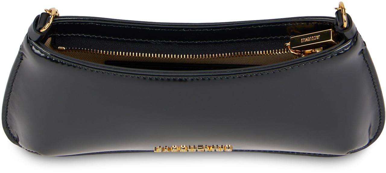 Jacquemus Shoulder bag with chain Zwart