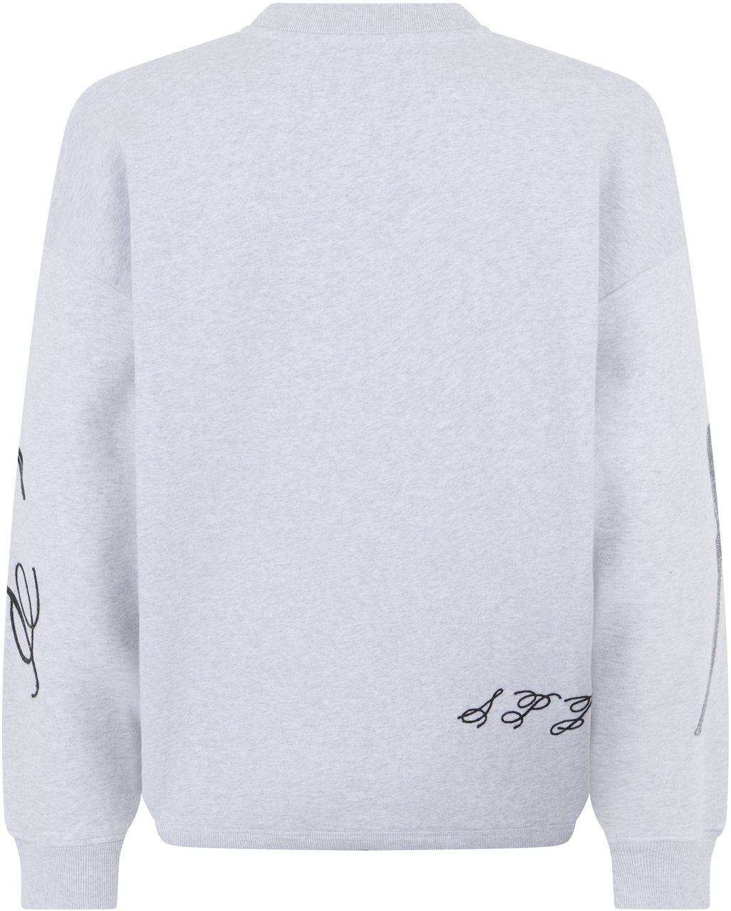 Jacquemus Embroidered Le Paysan hoodie Grijs