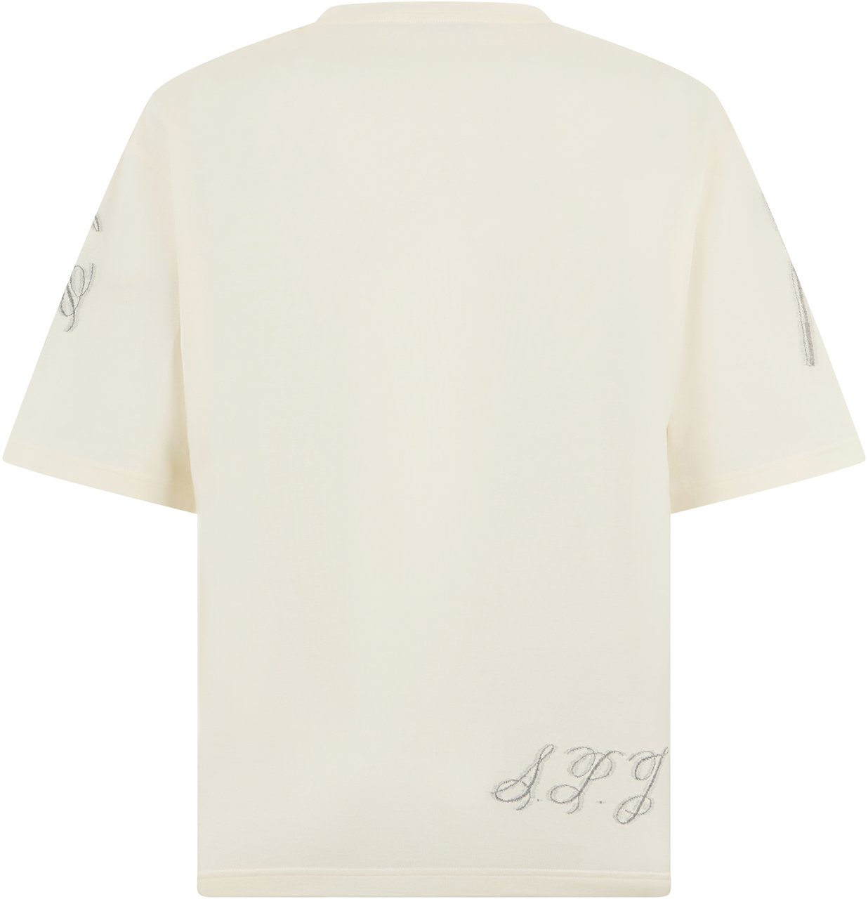 Jacquemus Elegant T-shirt with stylized animal, versatile Neutraal