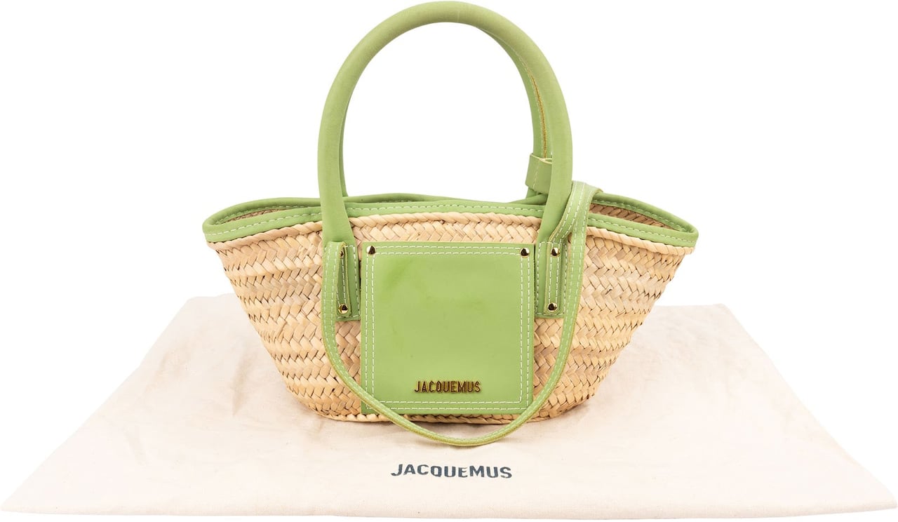 Jacquemus Le Panier Soli Shoulder Handbag Beige