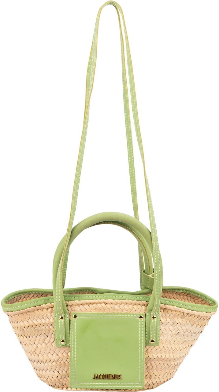 Jacquemus Le Panier Soli Shoulder Handbag Beige