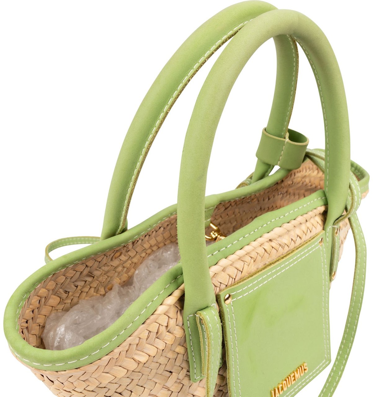 Jacquemus Le Panier Soli Shoulder Handbag Beige